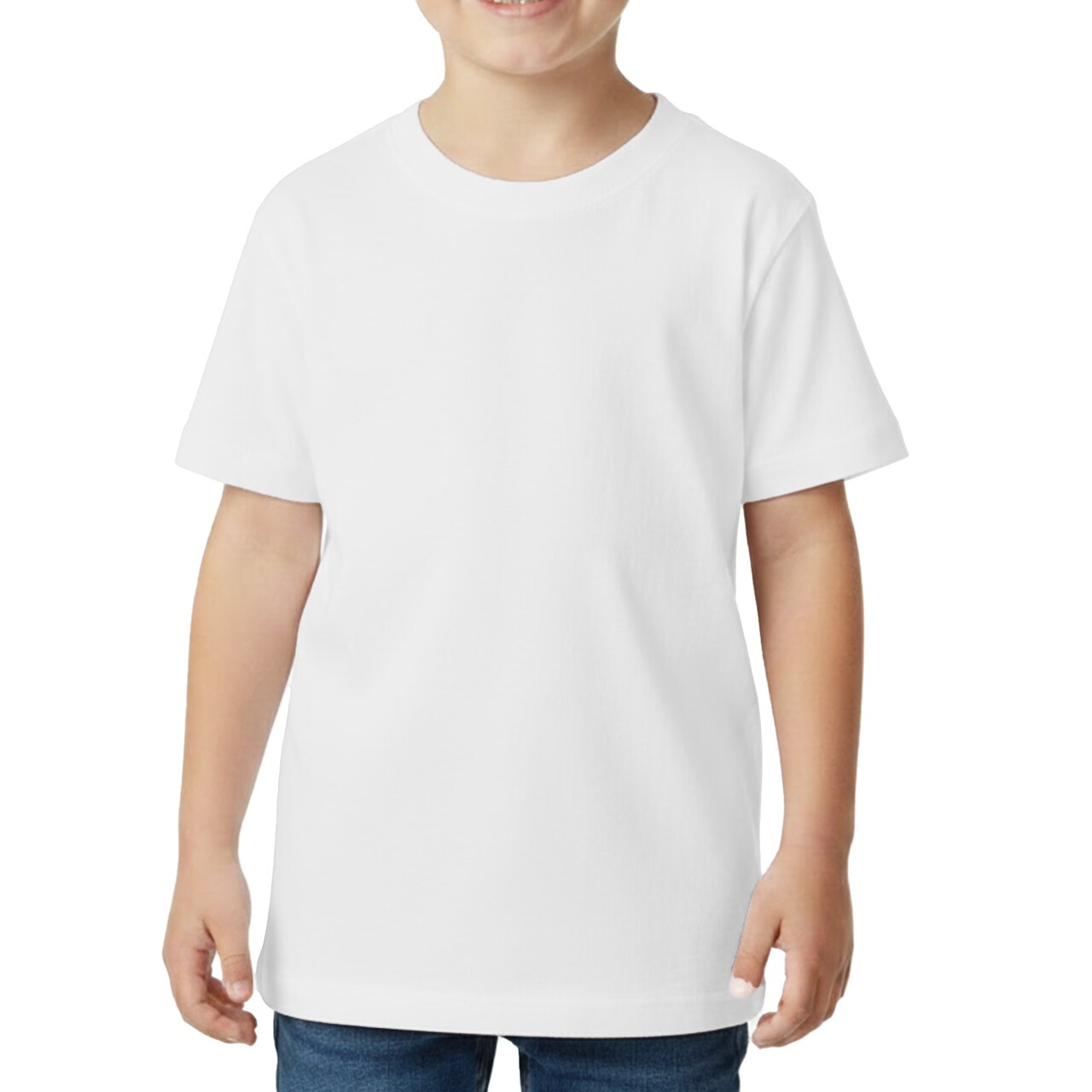 Gildan Toddler Cotton Craft T-Shirt Blank Bundle for Cricut, Heat Transfer Vinyl, Fabric Paint & DIY Projects